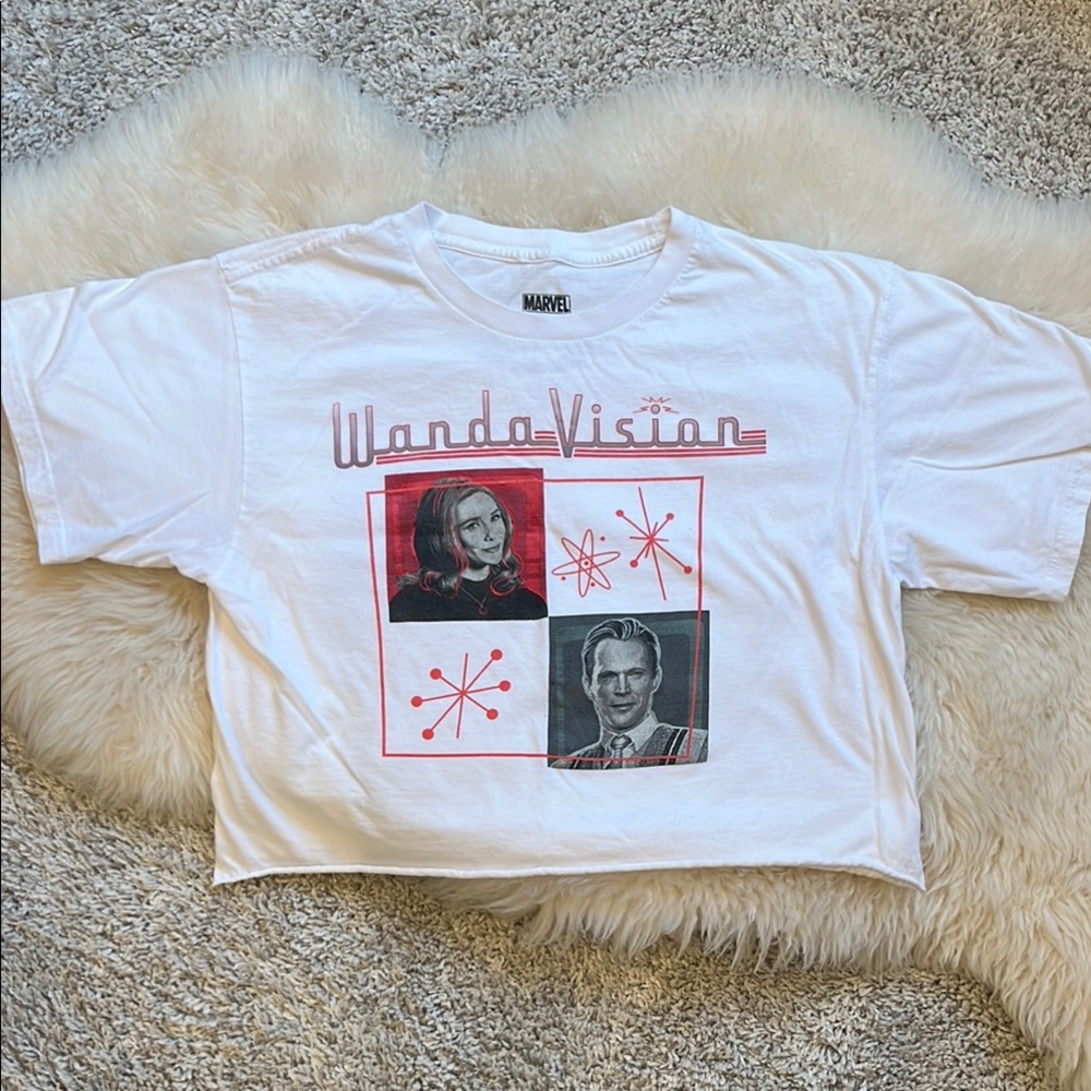 Marvel WandaVision Graphic Crop Tee